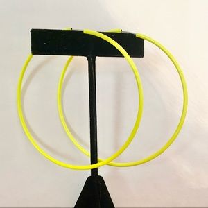 Neon Hoop Earrings